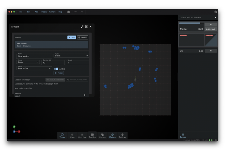 HOLOPHONIX Motion Engine