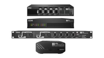 d&b audiotechnik launched four new Milan-enabled products at the NAMM Show