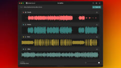 SoliderSound’s Go-Splitter desktop-based stem splitting software.