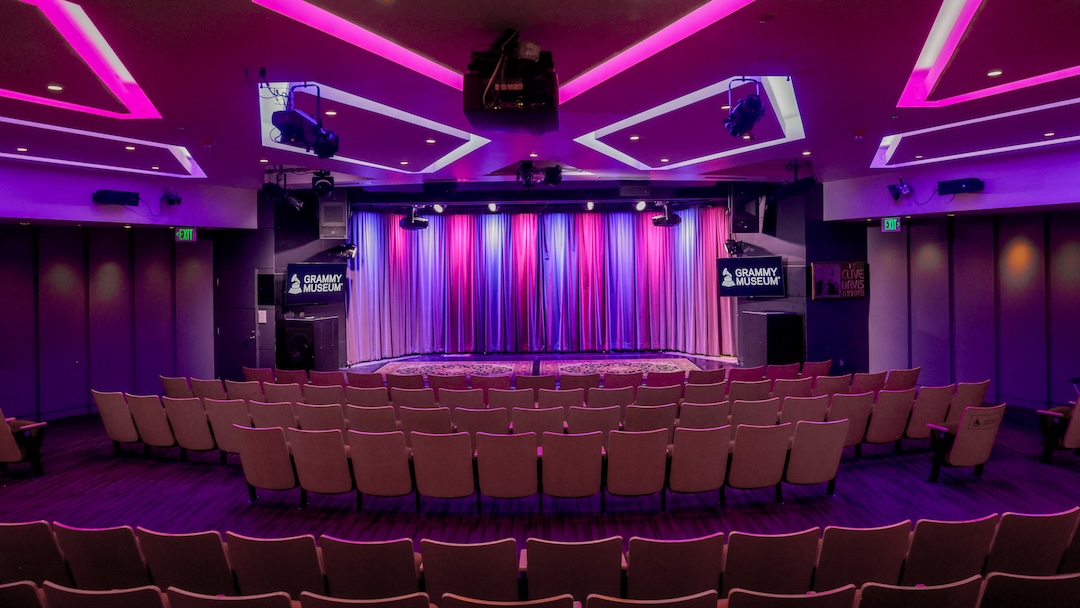 Grammy Museum’s Clive Davis Theater Gets P.A. Update