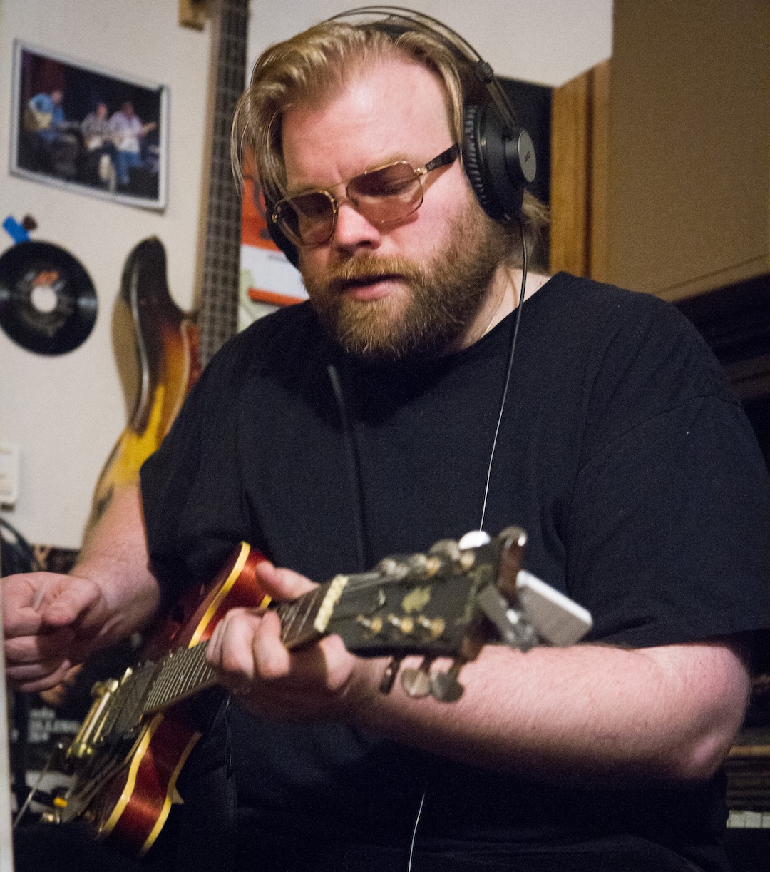 Producer, engineer, musician Kid Andersen, owner of Greaseland Studios, San Jose., Calif. Photo courtesy of Little Village Foundation