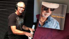 Greg Rahn at the piano in Studio D, Sausalito, Calif., 2017. Courtesy of Greg Rahn.