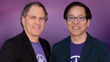 Tom Sumner, current Yamaha President retiring in 2026, pictured with next President, Seiichi Yamaguchi.