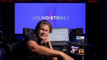 omposer and re-recording mixer Michael Phillips Keeley, working from his Dolby Atmos-equipped studio, Sound Striker