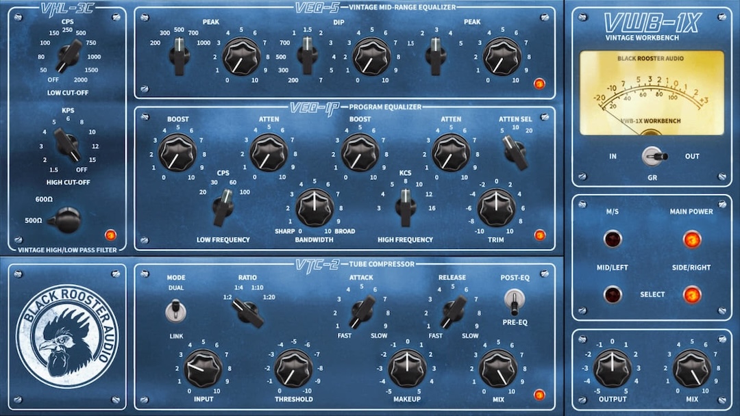 Black Rooster Audio VWB-1X Mixing Plug-In