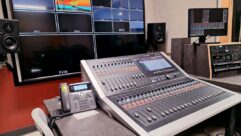 Cégep de Jonquière, a college in Québec, has upgraded its TV studio complex with five Calrec Brio consoles and a Dante IP network.