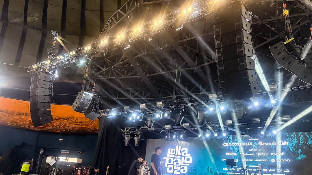 Rocking the Lotus Stage at Lollapalooza Chile