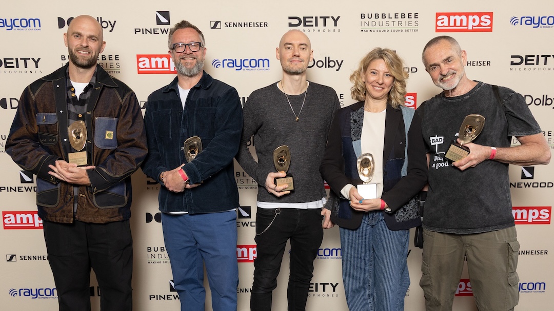 AMPS Winners for TV and Film Sound, Audio Technology Named