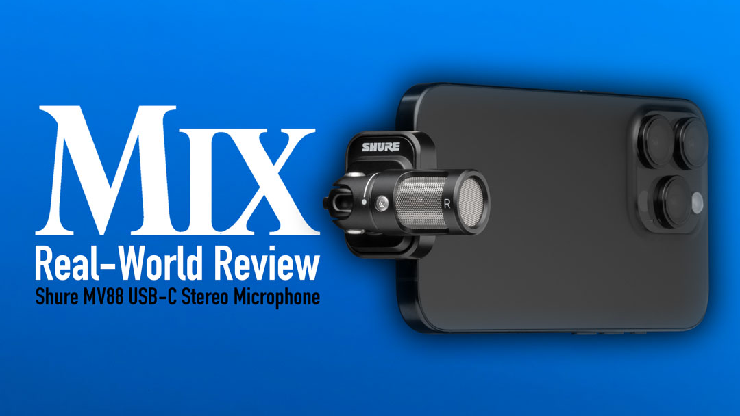 Shure MV88 USB-C Stereo Microphone – A Mix Real-World Review
