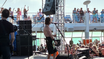 Rick Springfield performs on the Deck Stage.