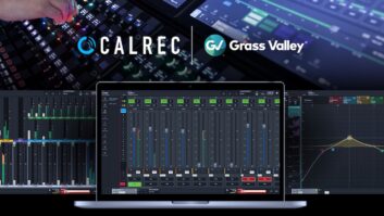Calrec and Grass Valley announced a long-term broadcast audio technology partnership at NAB Show 2026.