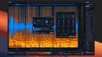 iZotope RX 12 audio editing and restoration suite.