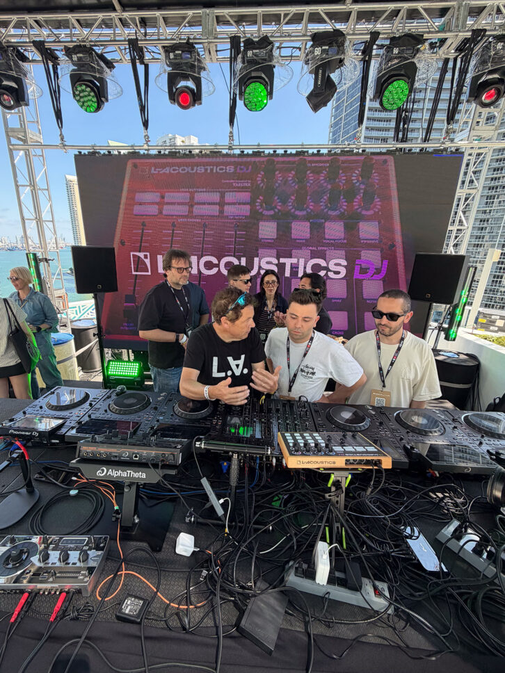 L-Acoustics DJ Turns Heads at the Pool During WMC 2026 - Mixonline