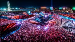 A massive Meyer Sound Panther rig was used last month for the Do LaB MACROdose stage at Coachella. Photo: Hello Atlas Media