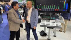 The decision was publicly sealed with a handshake between Marc Straehl, CEO of SLG Broadcast, Jamie Dunn, CEO of Lawo, and Martin Holovlasky, CTO of kronehit, at NAB 2026 in Las Vegas.