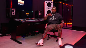 MLB pro-turned-studio maven Carl Crawford, inside Studio 1501 with its Augspurger Duo 12Vs and Sub212s.