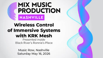 Mix Nashville 2026 Adds KRK Mesh Demo!