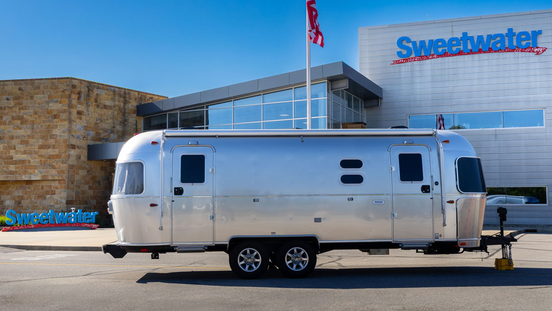 The Sweetwater Airstream mobile studio was a year in the making