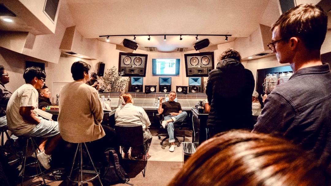 Grammy-winning mixing engineer Manny Marroquin and the Larrabee Studios Creator Series.