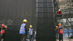 Deployment of VGx by Shanghai Weiyouyuan Music Entertainment Co., Ltd. Photo: Adamson.