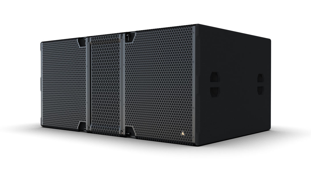 The Adamson VGd is a large-format, dedicated cardioid subwoofer.