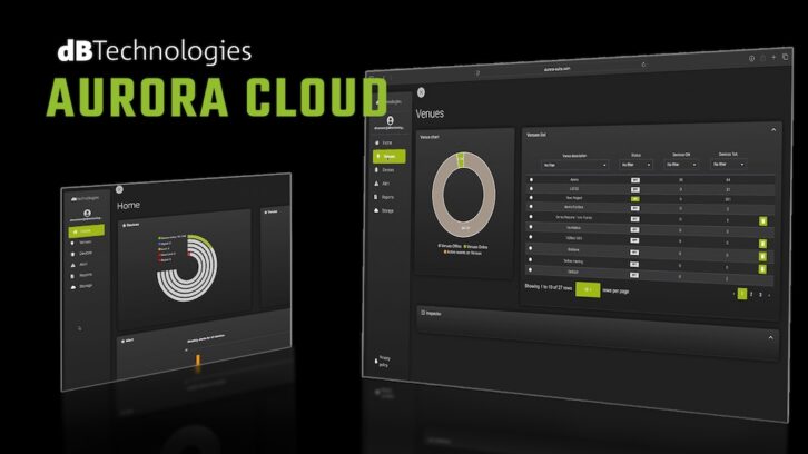 dBTechnologies Unveils Aurora Cloud - Mixonline