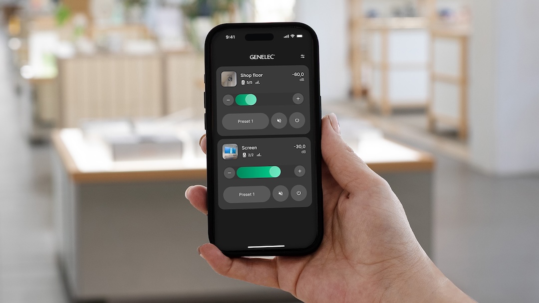 Genelec Gets Smart with IP Controller 2.0 App Update