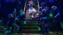 Sound designer Brian Ronan used Meyer Sound products on Richard O’Brien’s The Rocky Horror Show. Photo: Joan Marcus.