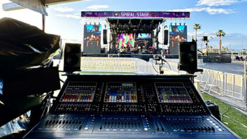 When composer/musician Danny Elfman played Las Vegas’ Sick New World Festival, standardized miking was key to a quick line check.