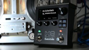 Eventide Audio H9 Harmonizer Gen 2 Pedal.