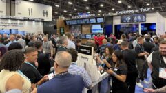 The Q-Sys booth was basically mobbed anytime you walked by. Photo: Future.
