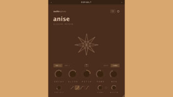 Audio Spices' Anise Glide Reverb plug-in.