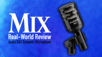 Audix D6X Microphone - A Mix Real-World Review