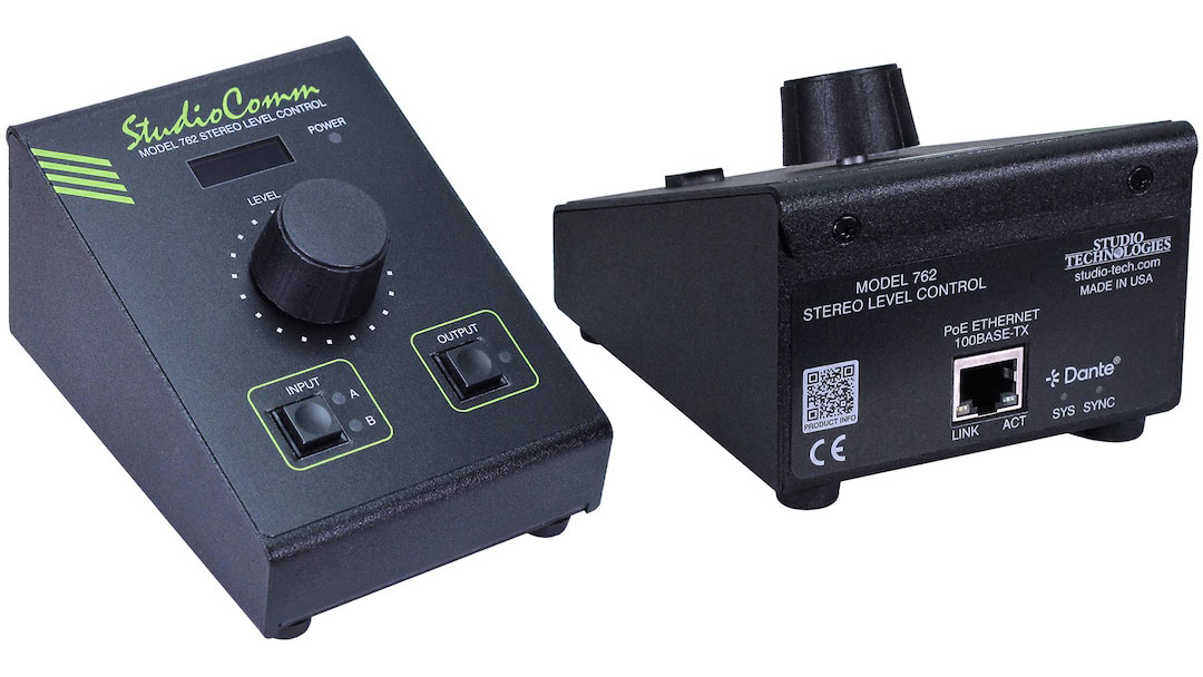 Studio Technologies StudioComm Model 762 stereo level control,