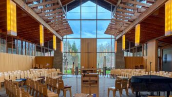 Seattle’s Grace Church recently upgraded its sanctuary sound with a 1 Sound P.A. installed by Viation.