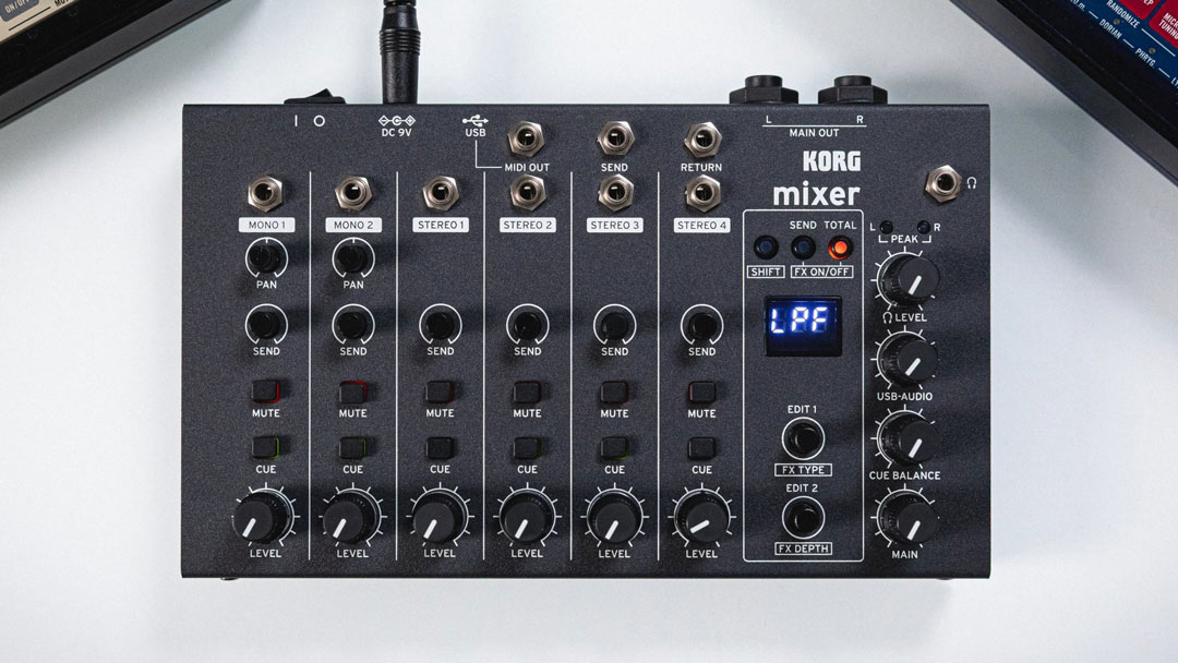 Korg Unveils NTS-4 Build-It-Yourself Analog Mixer - Mixonline