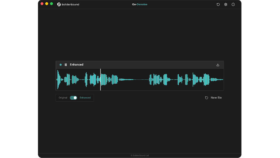 SoliderSound Go-Denoise Audio Restoration App Debuts - Mixonline