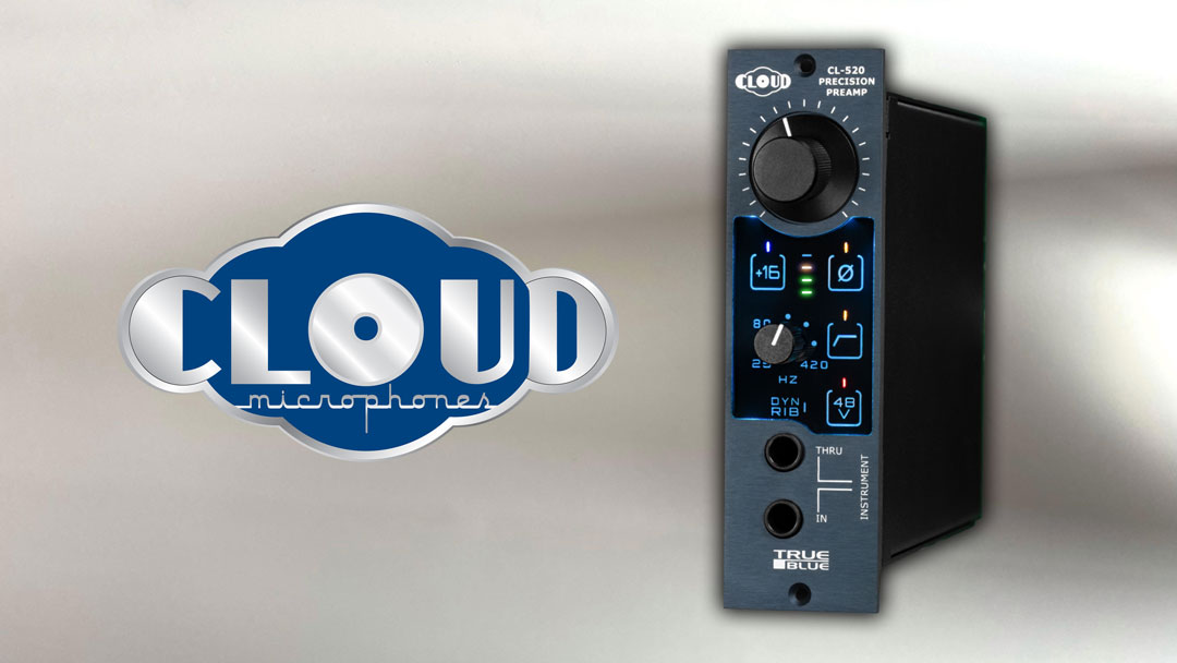 Cloud Microphones True Blue 520 preamp.