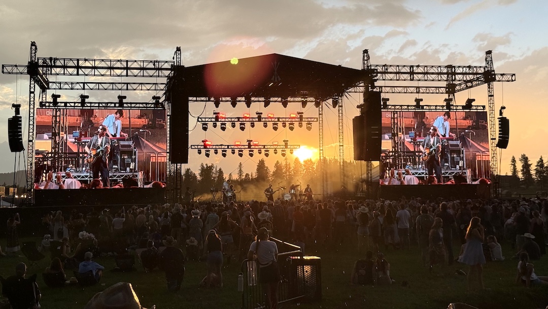 Show Imaging fielded a sizable JBL Professional VTX system for Under the Big Sky Festival.