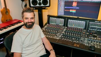 Adam Argyle with his new SSL.