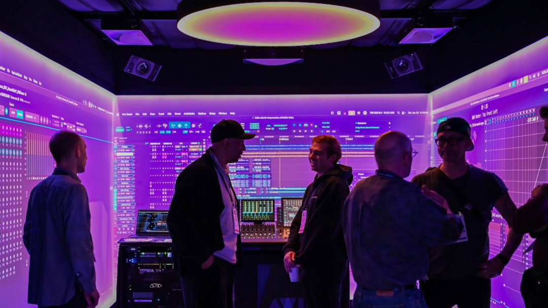 A portable Nu•Studio modular production environment was set up for a recent ASG event.