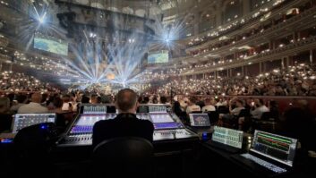 At the Royal Albert Hall’s recent ‘The Music of Zimmer vs Williams’ concert, FOH engineer Phil Wright mixed the show in spatial audio using TiMax SoundHub.