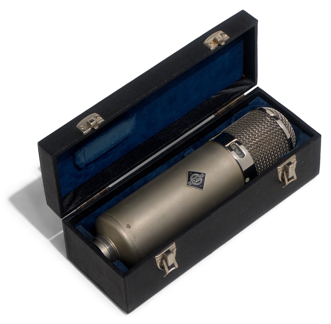 Used in his home studio, the vintage Neumann U 47 was used to record parts of the 'Brubeck Plays Brubeck' album. Photo: Julian's Auctions.