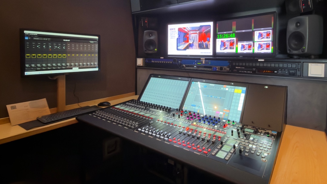 AZAM TV in East Africa has upgraded the audio infrastructure of one of its OB vehicles