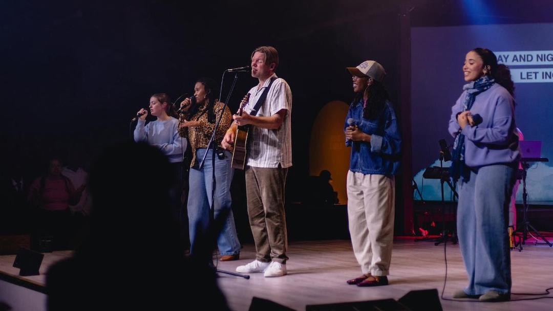 The church’s ministry is based around high-energy worship music
