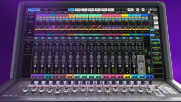 Waves’ eMotion LV1 Live Mixer v17