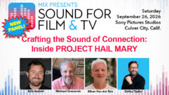 ‘Project Hail Mary’ Sound Pros Set for Mix Sound for Film & TV Event
