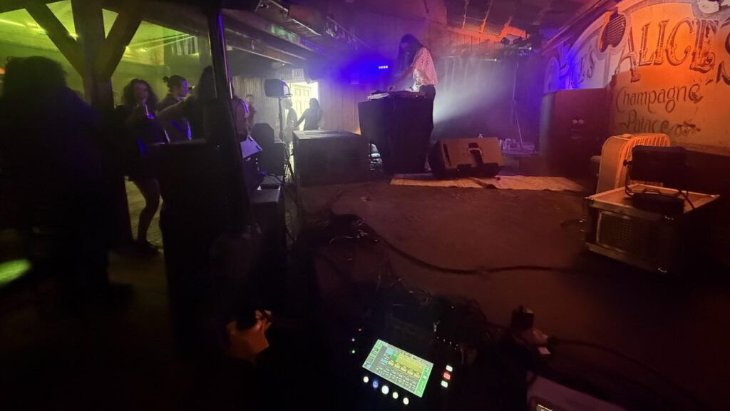 DJ Buku recently rocked revelers in Alaska with 140 BPM EDM, mixed on an Allen & Heath CQ-18T provided by Koch Sound.