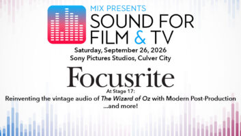 ‘The Wizard of Oz’ is Off to See Mix Sound for Film & TV!