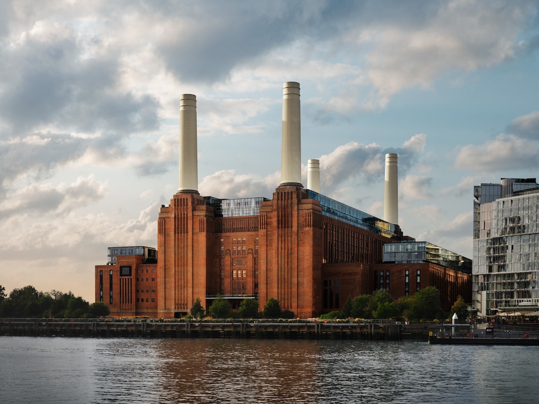 Apple Music Hall is situated inside Battersea Power Station on the banks of the Thames. Photo: Apple.